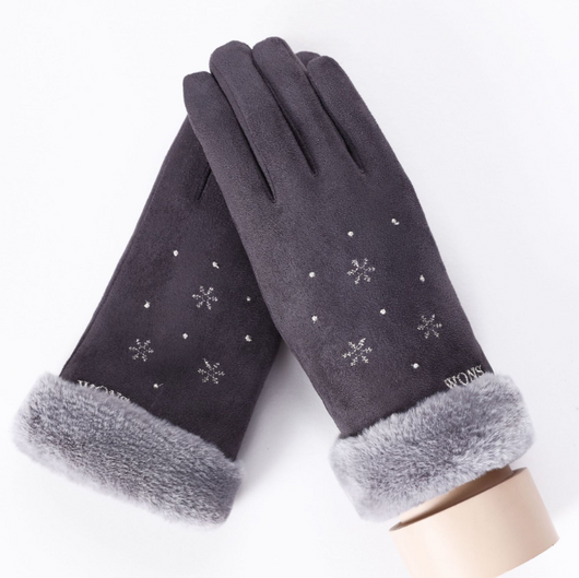 Guantes Térmicos de Cachemira para Mujer con Oso Adorable y Pantalla Táctil - Image 29