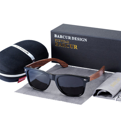 Gafas de Sol Polarizadas de Madera para Hombre - Image 5