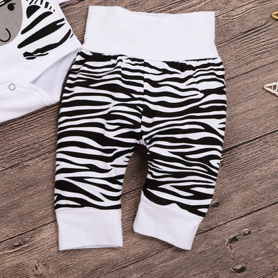 Pijama Enterizo para Bebé con Estampado Cebra - Manga Larga - Image 3