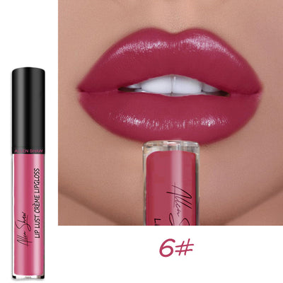Glaseado Labial Allen Shaw - Brillo Cremoso de Larga Duración - Image 10