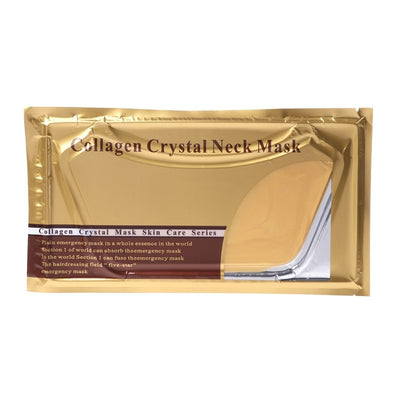 Mascarilla Lifting Cuello Colágeno Oro Puro - Tratamiento Reafirmante Premium