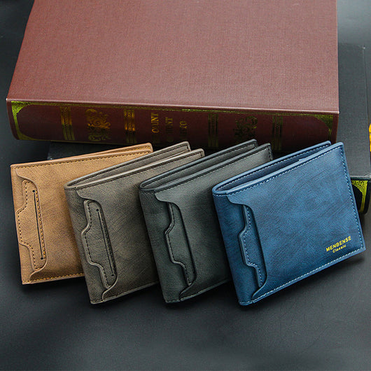 Billetera Corta Multibolsillos para Hombre