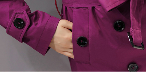 Blazer Doble Botonadura Ajustado Midi para Mujer - Image 13