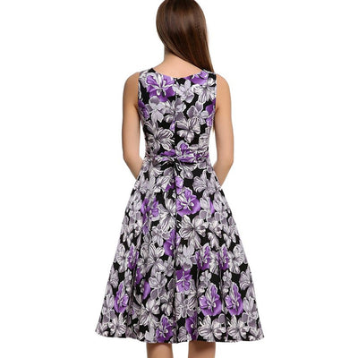 Vestido Estampado Vintage - Image 4