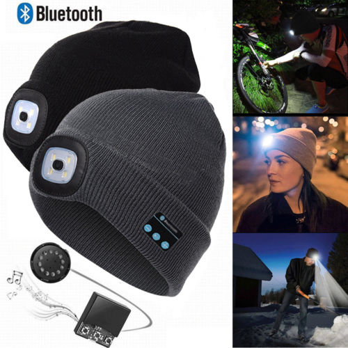 Gorro Inteligente Bluetooth con Audífonos LED Inalámbricos - Image 4