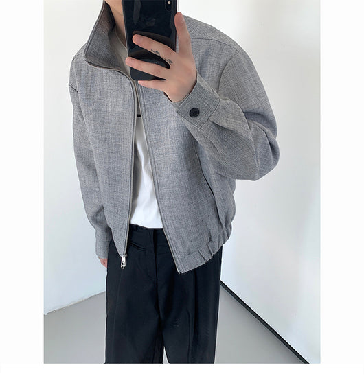 Chaqueta Minimalista para Pareja - Diseño Urbano Otoño - Image 42
