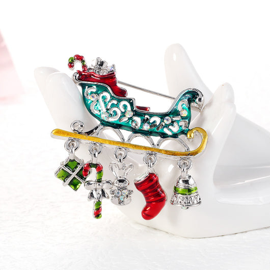 Broche Navideño de Moda en Aleación Metálica - Image 10