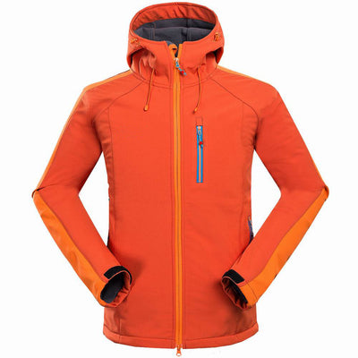 Chaqueta Softshell Deportiva Impermeable para Montaña y Camping - Image 5