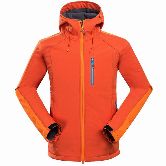 Chaqueta Softshell Deportiva Impermeable para Montaña y Camping - Image 5
