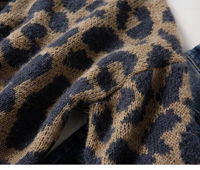 Suéter Mohair Estampado Leopardo - Image 5