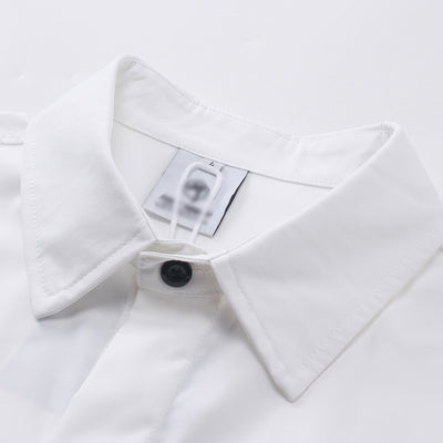 Camisa Casual de Verano con Estampado de Letras para Hombre - Image 3