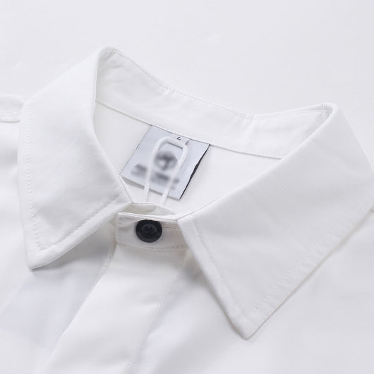 Camisa Casual de Verano con Estampado de Letras para Hombre - Image 3