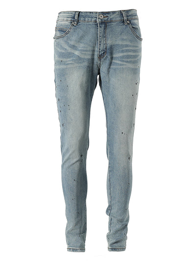 Jeans Slim Fit con Detalles de Tinta Salpicada - Image 5