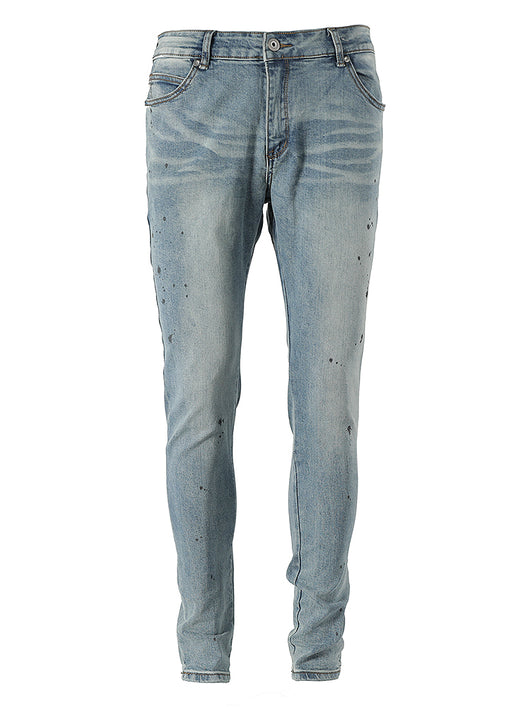 Jeans Slim Fit con Detalles de Tinta Salpicada - Image 5