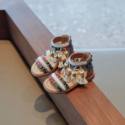 Sandalias de Playa Retro con Suela Blanda para Niños - Image 2