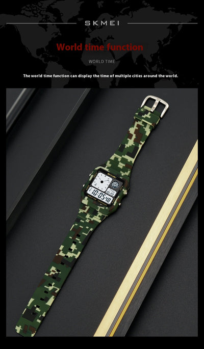 Reloj Deportivo Electrónico Resistente al Agua Multifuncional para Hombre - Image 30