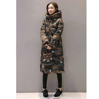 Abrigo Acolchado Largo para Mujer - Diseño Invernal Elegante - Image 10