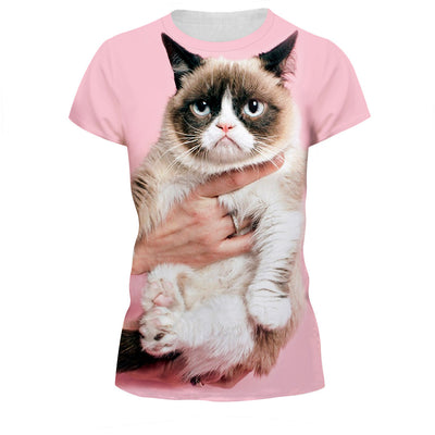 Playera Estampada Grumpy3D para Mujer - Impresión Digital de Alta Calidad - Image 4