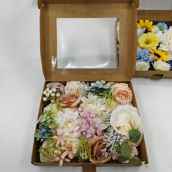 Jarrón Decorativo de Rosas para Banquetes y Mesas de Comedor