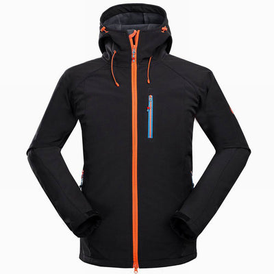 Chaqueta Softshell Deportiva Impermeable para Montaña y Camping - Image 3