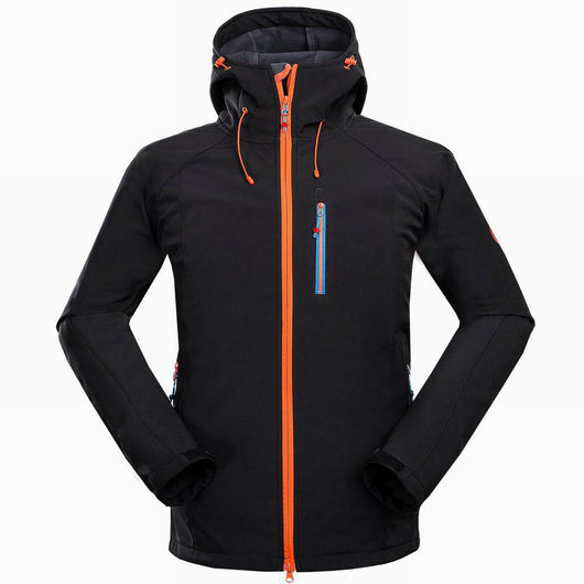 Chaqueta Softshell Deportiva Impermeable para Montaña y Camping - Image 3