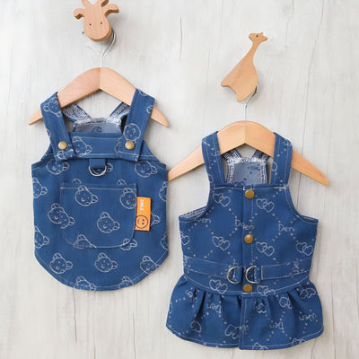 Vestido Denim Princesa para Perros Pequeños - Colección Primavera Otoño - Image 4