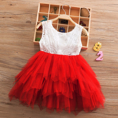 Vestido Princesa de Encaje para Niñas - Image 5