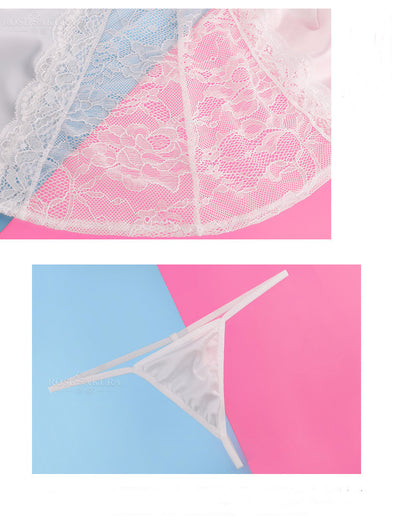 Camisón Sensual con Tirantes de Encaje y Bordado Soluble - Image 8