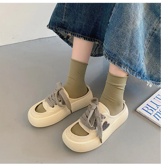 Pantuflas de Lona para Mujer con Suela Acolchada - Comodidad y Estilo - Image 23