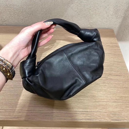 Bolso de Cuero Suave Nube Multicolor - Cartera Dumpling para Mujer - Image 2