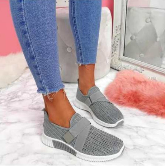 Zapatos Planos Casuales para Mujer con Detalles de Strass - Image 3