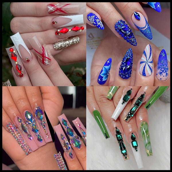 Estuche de Manicura 24 Diamantes con Joyero Integrado