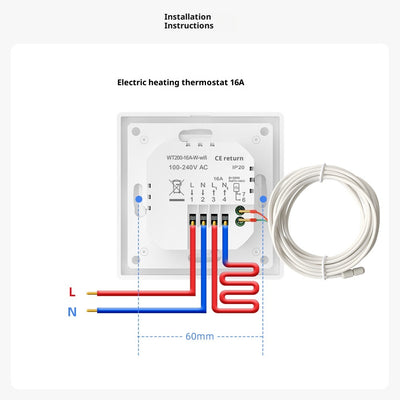 Termostato Inteligente WiFi para Calefacción de Piso - Image 18