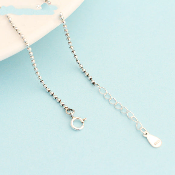 Pulsera de Cadena de Bolitas en Plata 925 - Diseño Versátil