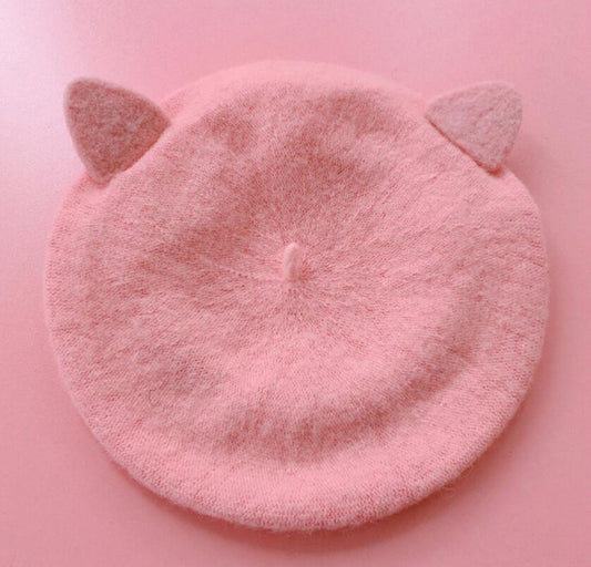 Boina Rosa Adorable para Niñas y Adultos - Image 2
