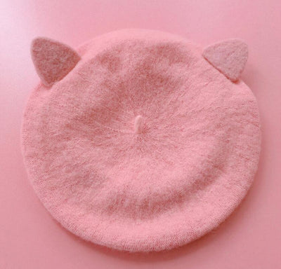 Boina Rosa Adorable para Niñas y Adultos - Image 2