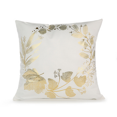 Fundas de Cojín Decorativas Blanco y Dorado Elegantes - Image 35