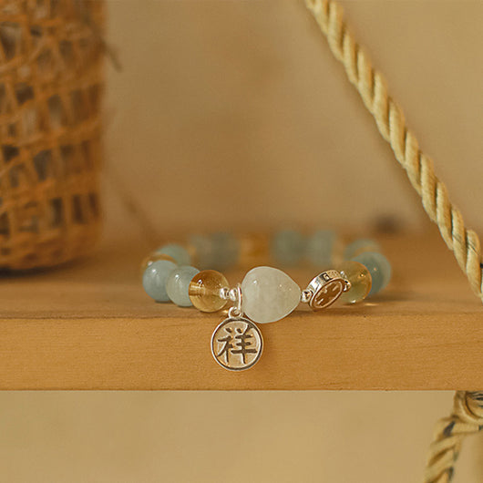 Pulsera de Aguamarina Natural con Plata S925 para Mujer - Image 6