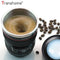 Taza Mezcladora Automática con Diseño de Lente de Cámara - 300ml Acero Inoxidable