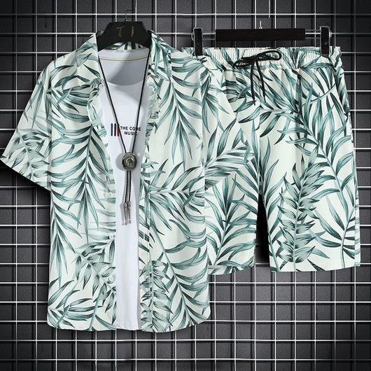 Conjunto de Camisa y Shorts Casuales para Hombre - Image 4