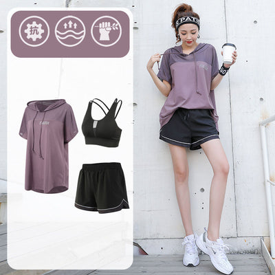 Conjunto de Yoga Suelto para Mujer - Tela Transpirable de Secado Rápido - Image 9