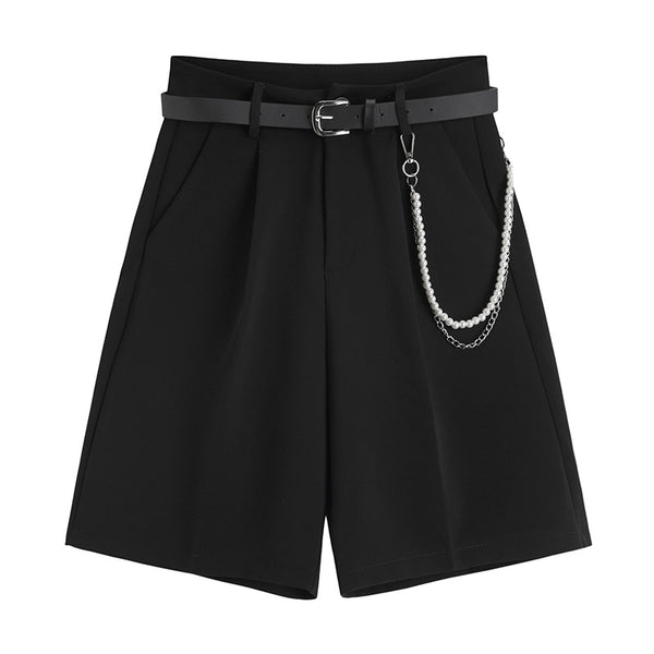 Pantalón Ancho Suelto de Cinco Puntos para Verano