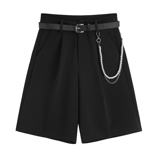 Pantalón Ancho Suelto de Cinco Puntos para Verano - Image 2