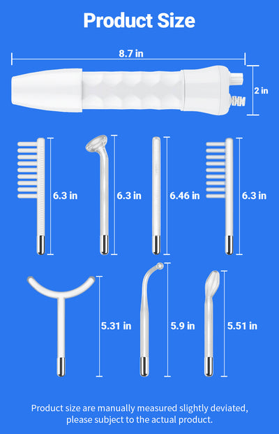 Varilla de Electroterapia con Ozono para Belleza Facial - Image 12