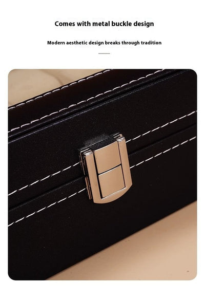 Caja Organizadora de Cuero para Relojes de Lujo - Image 17