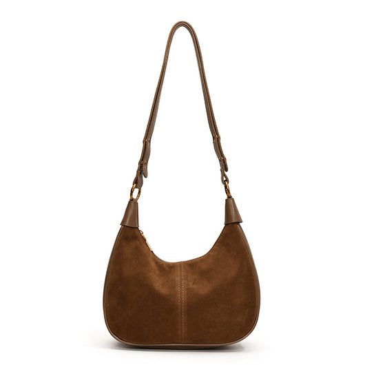 Bolsa Crossbody Retro Versátil con Textura Abrasiva - Image 7