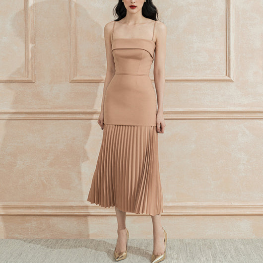 Falda Larga Plisada Elegante de Cintura Alta - Image 12