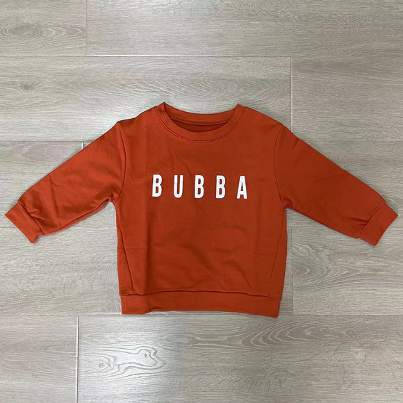 Sudadera Infantil Estampado de Letras - Casual y Cómoda para Niños