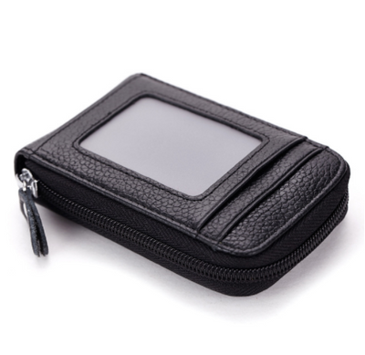 Cartera Organizadora de Cuero Estilo Coreano - Porta Tarjetas Compacta - Image 12