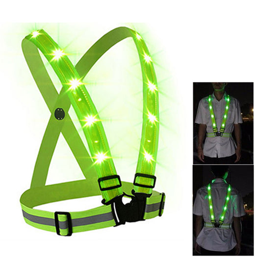Arnés Reflectante Luminoso para Ciclismo y Deportes al Aire Libre - Image 10